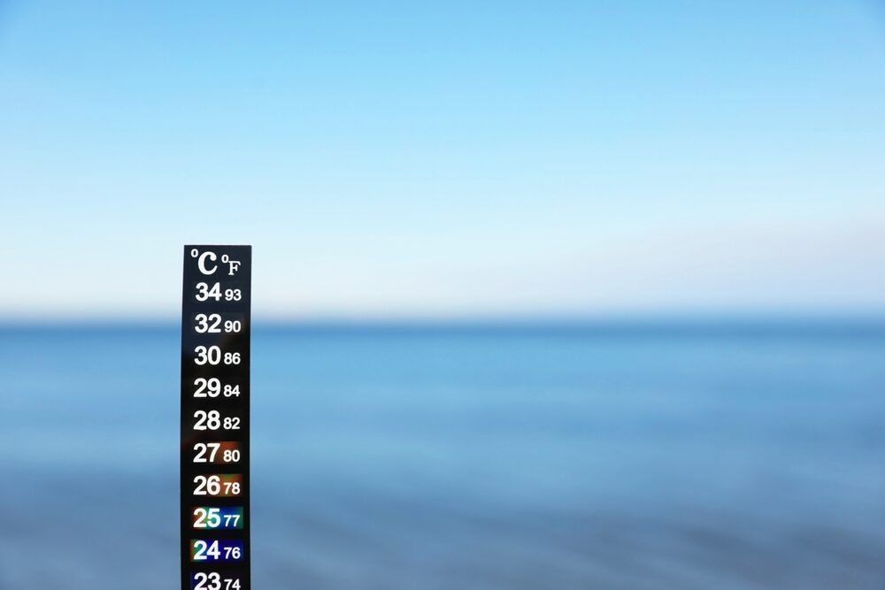 Temperatura superficiale del mare record