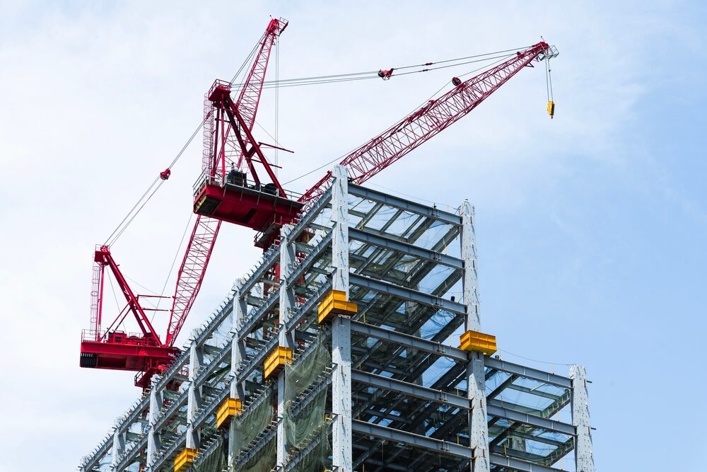 Cantiere edile in Italia